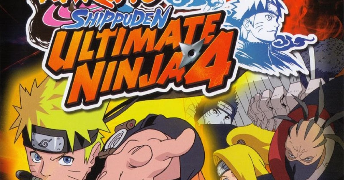 naruto shippuden ultimate ninja 4 ps2 naruto shippuden ultimate ninja 4 ps2