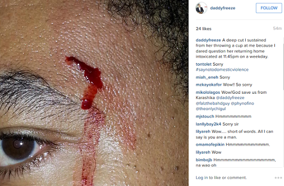 daddy freeze attacked by wife