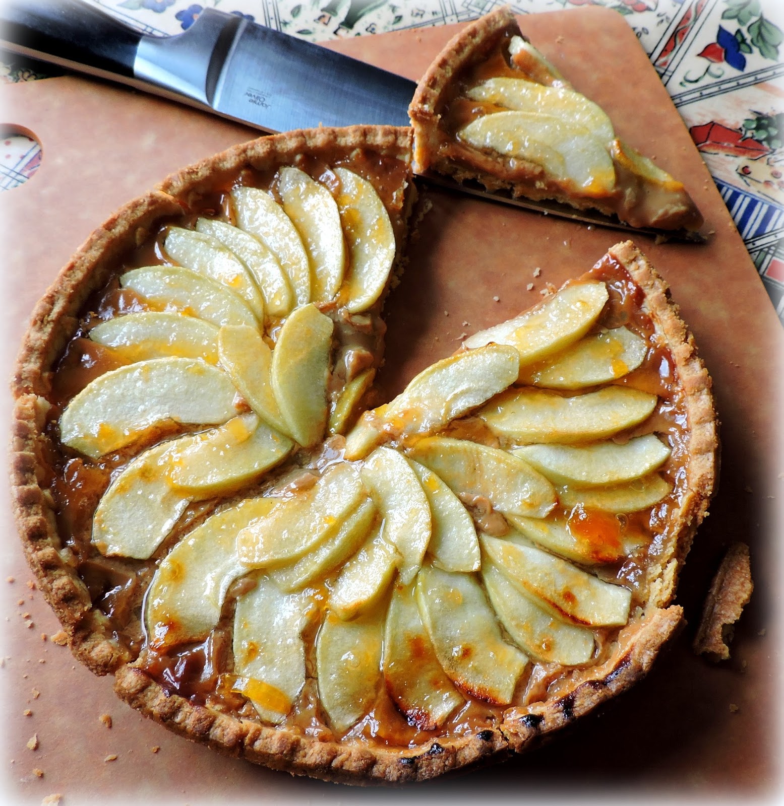 The English Kitchen Toffee Apple Tart