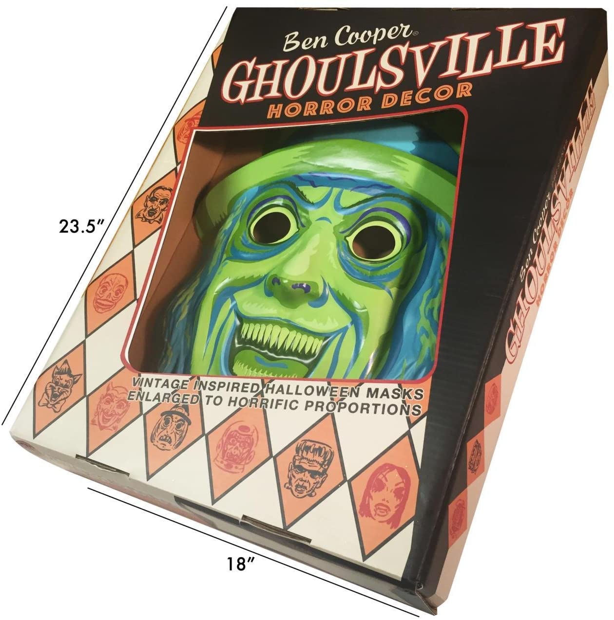 Ghoulsville Horror Decor Masks - Series 3 | Blood Curdling Blog of