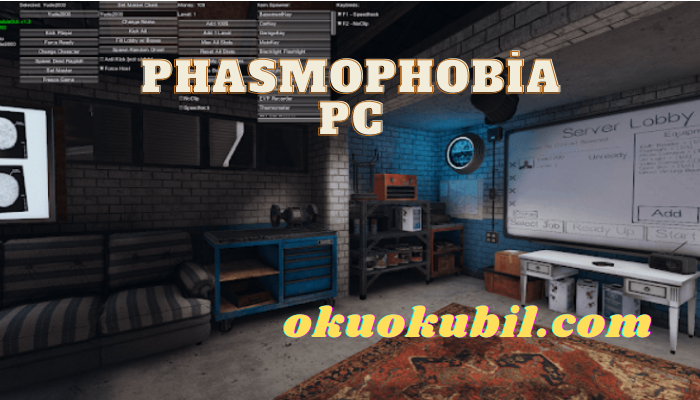 Phasmophobia PC Hız + Hayalet Avı + Klips Yok Hileli İndir 2021