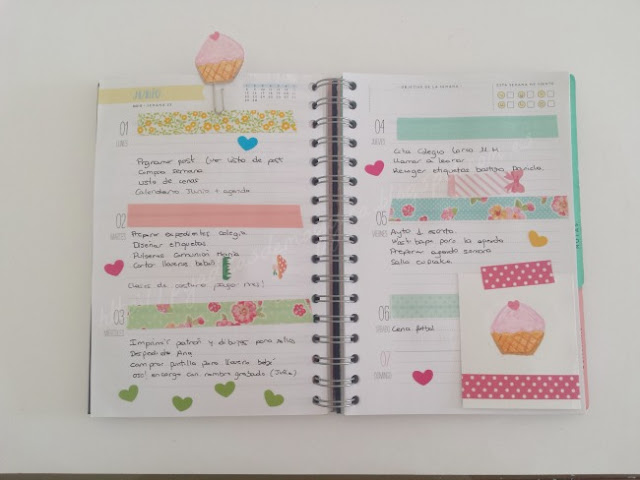 decoracion de agendas 