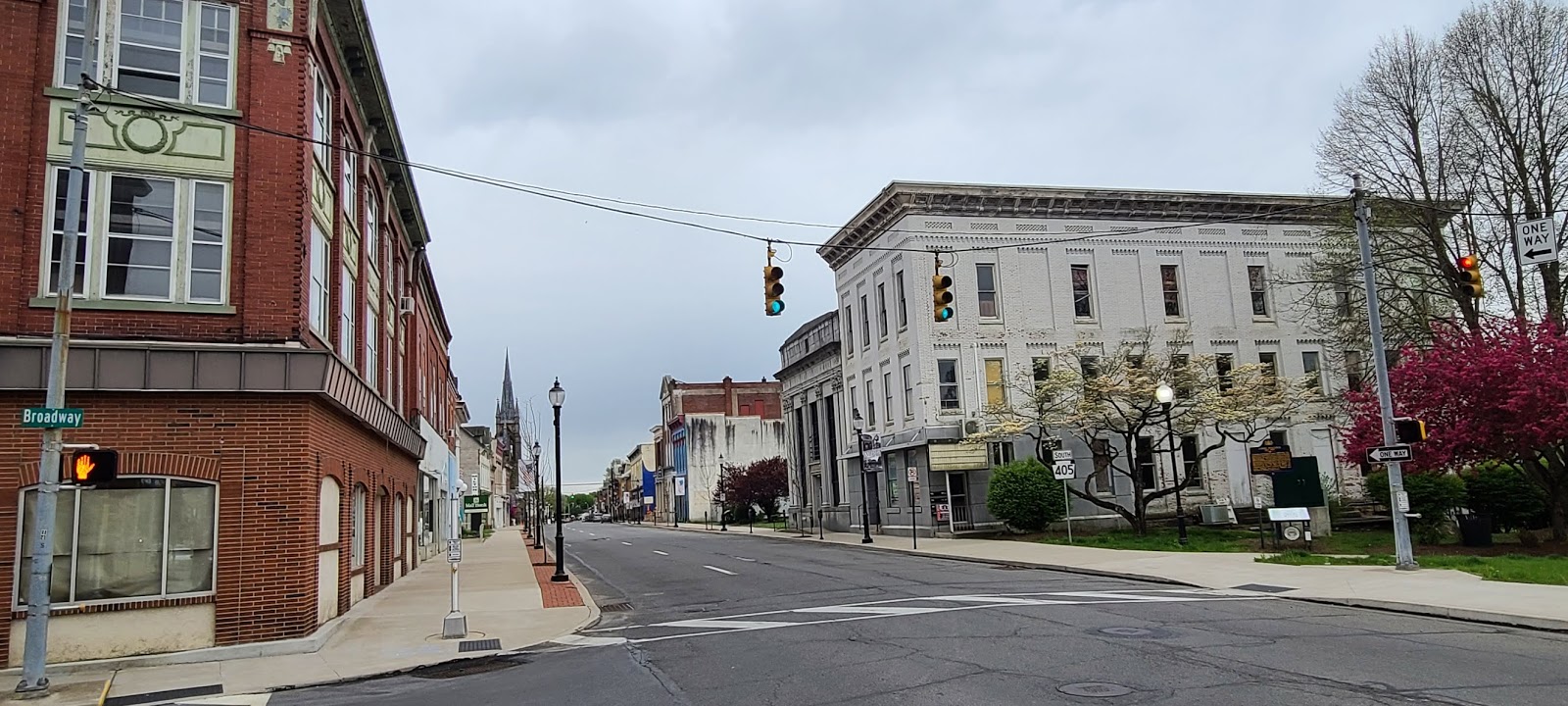 Valley Girl Views South Front Street Milton PA Through The Decades