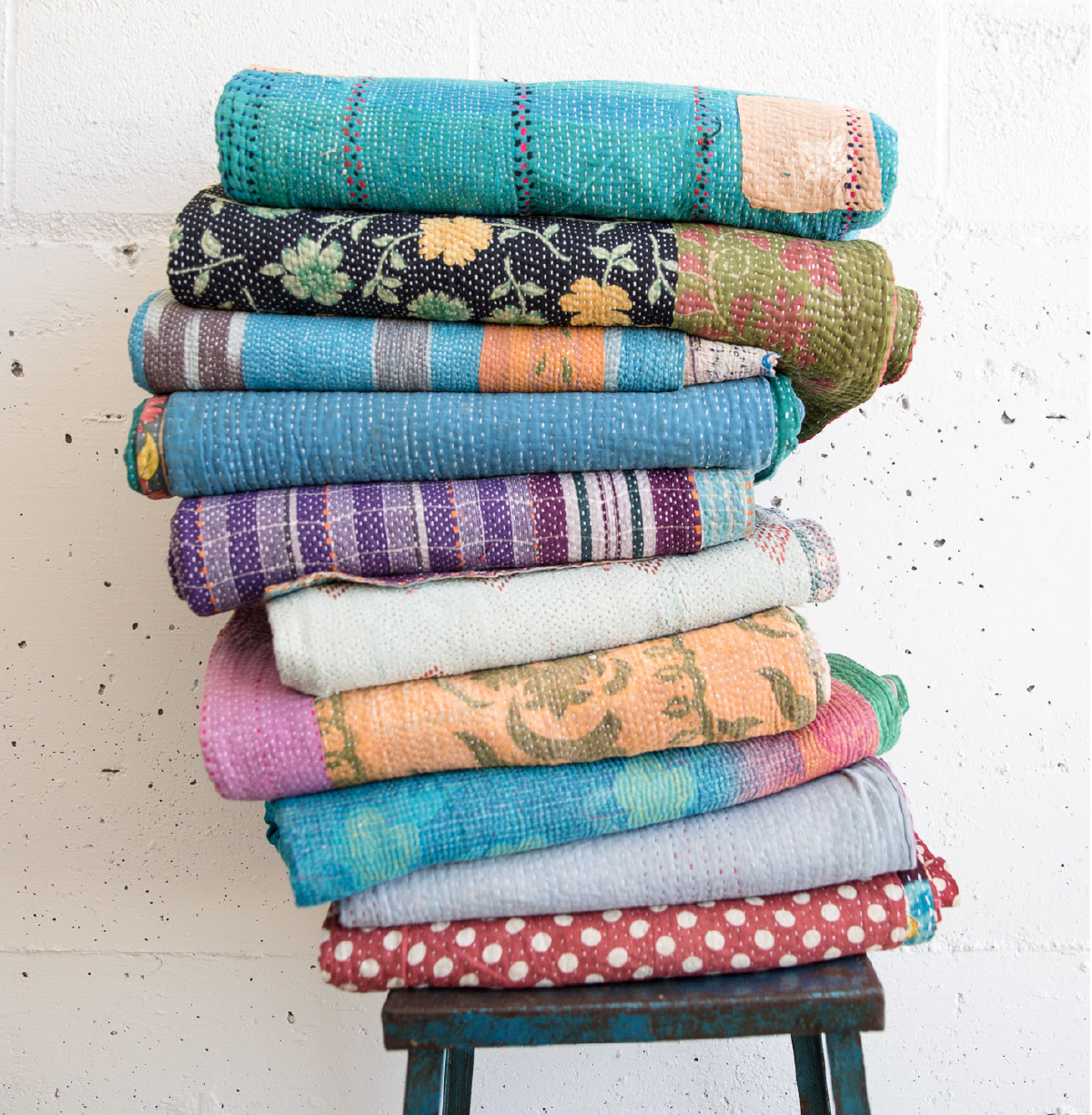 Because We Love Them More Kantha Quilts the MAIWA BLOG