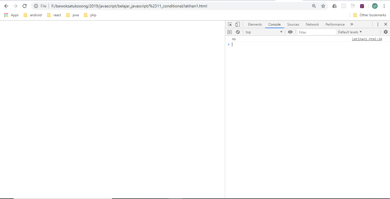 Belajar Javascript es5 Dan es6 Part 11 Conditional IF, ELSE - Tutorial ...