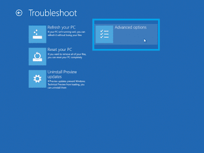 Cara Masuk Advanced Boot Option Safe Mode Pada Windows 10