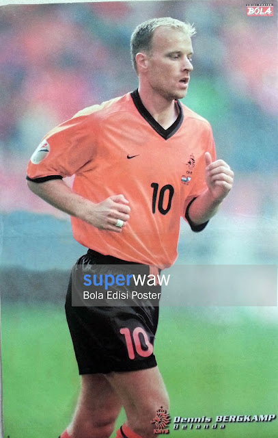 Poster Dennis Bergkamp (Belanda)