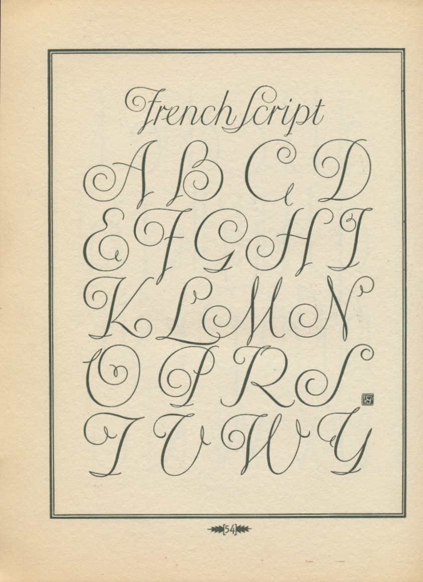Tenth Letter of the Alphabet: Lettering: Modern and Foreign, Part 4