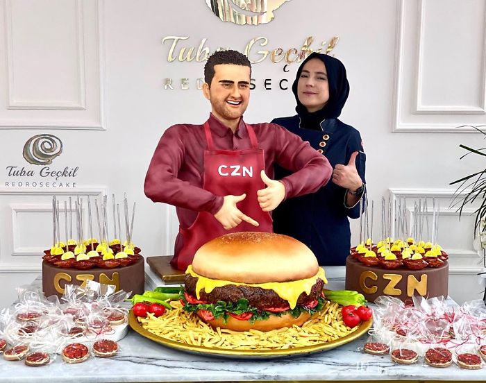 Turkish Food Master Hyper Realistic Replica Cakes of Tuba Geckil