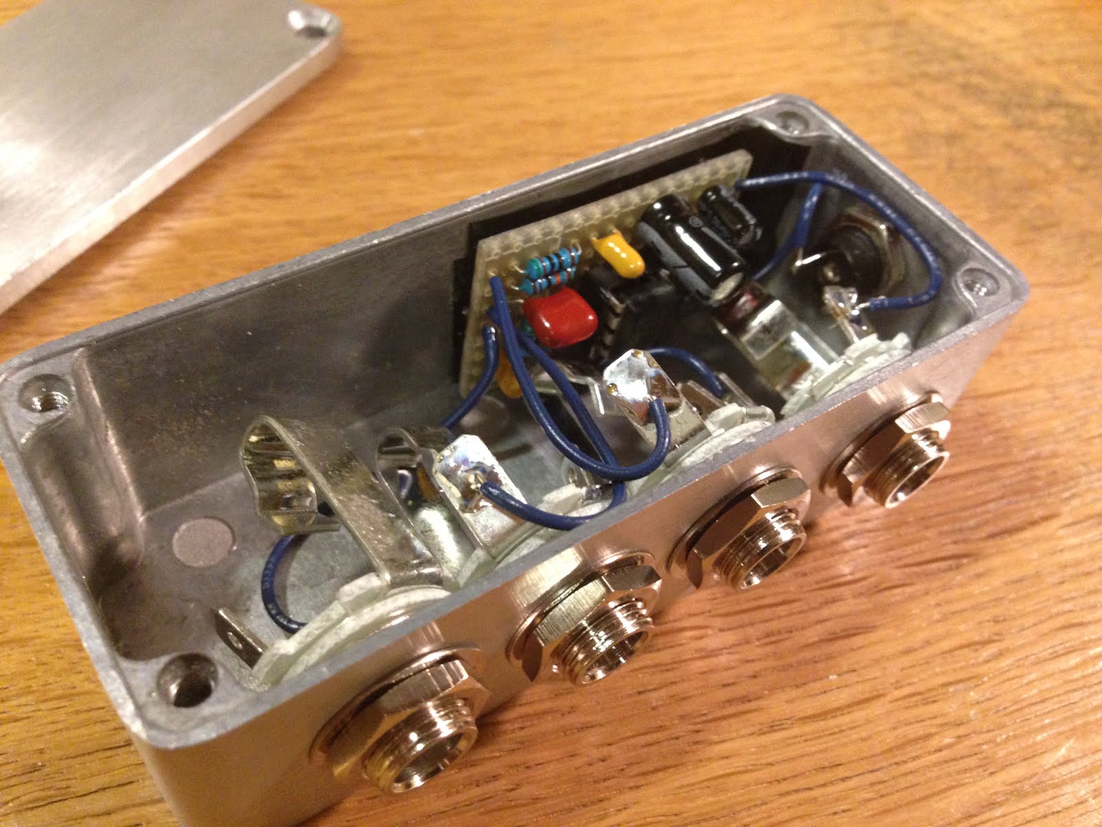 Perf and PCB Effects Layouts: Dual Klon Buffer