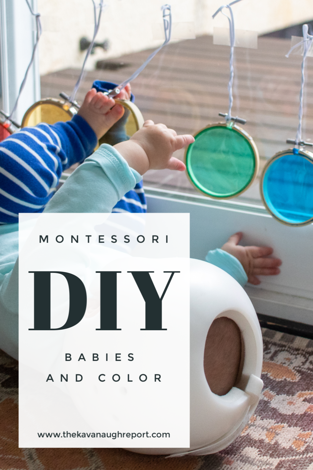 Baby development happens best through sensory rich play and exploration. Here's an easy, baby activity to help your baby explore color.