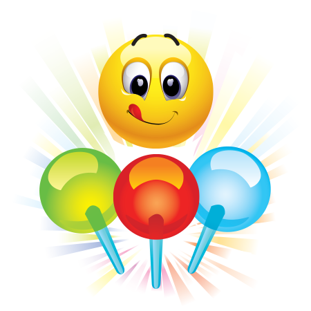 Lollypops emoticon