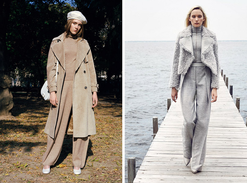 Монохромный образ в одежде