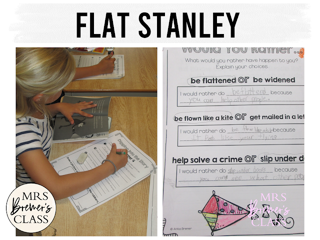 Our class LOVES Flat Stanley! Here are some fun Flat Stanley book study companion activities to go with the book by Jeff Brown. Perfect for whole class guided reading, small groups, or individual study packs. Packed with lots of fun literacy ideas and standards based guided reading activities. Common Core aligned. Grades 1-2 #bookstudies #bookstudy #novelstudy #1stgrade #2ndgrade #literacy #guidedreading #flatstanley