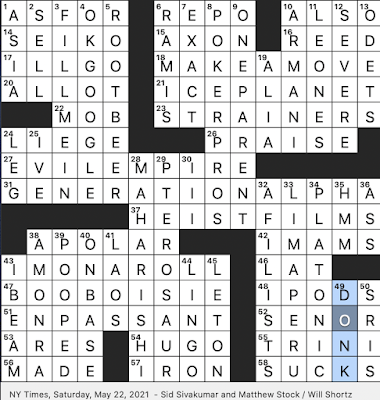 Rex Parker Does the NYT Crossword Puzzle: Sta4nce for instance