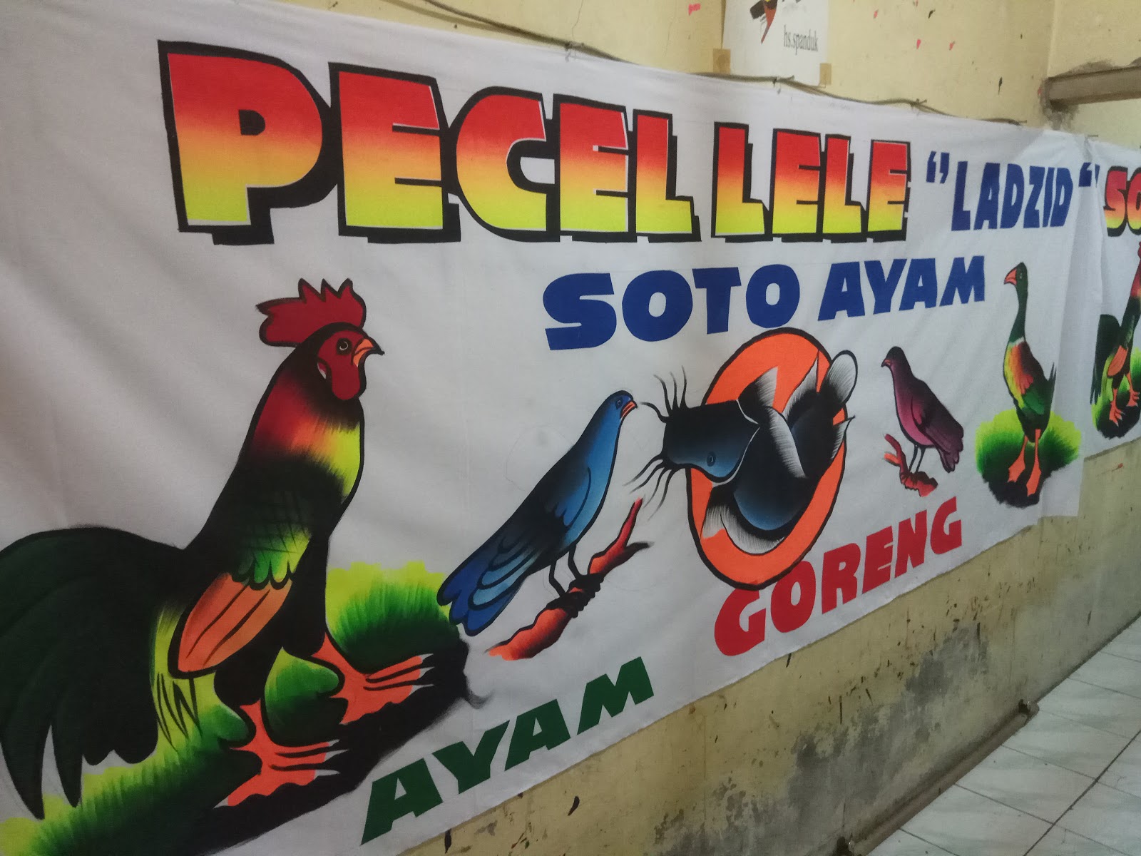 Terbaik Dari Spanduk Pecel Lele Lukis Erlie Decor