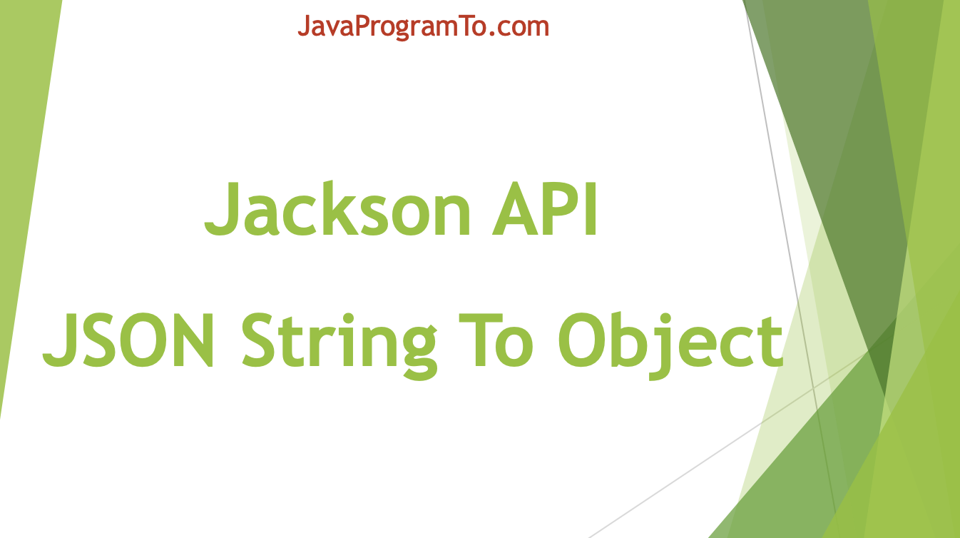 json to java string json to java string