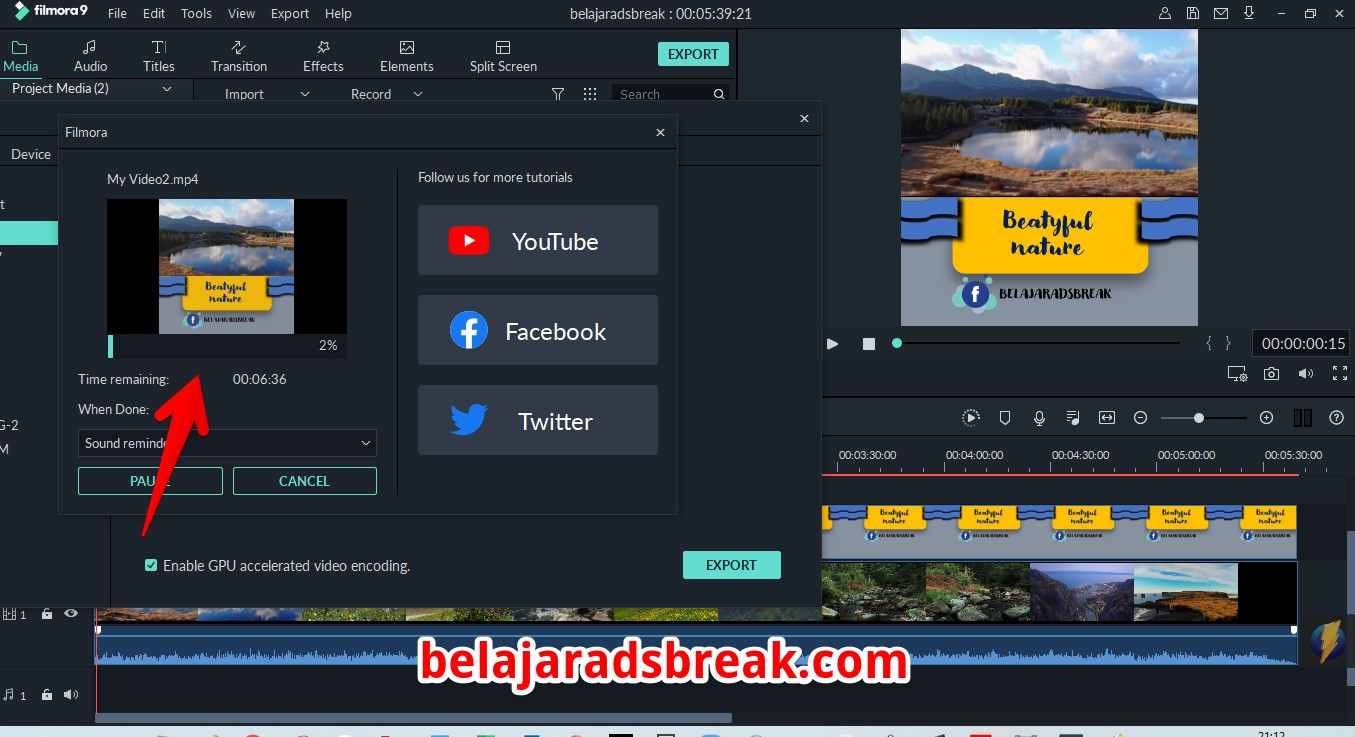 Cara Membuat Video dengan Frame untuk Fanpage Facebook