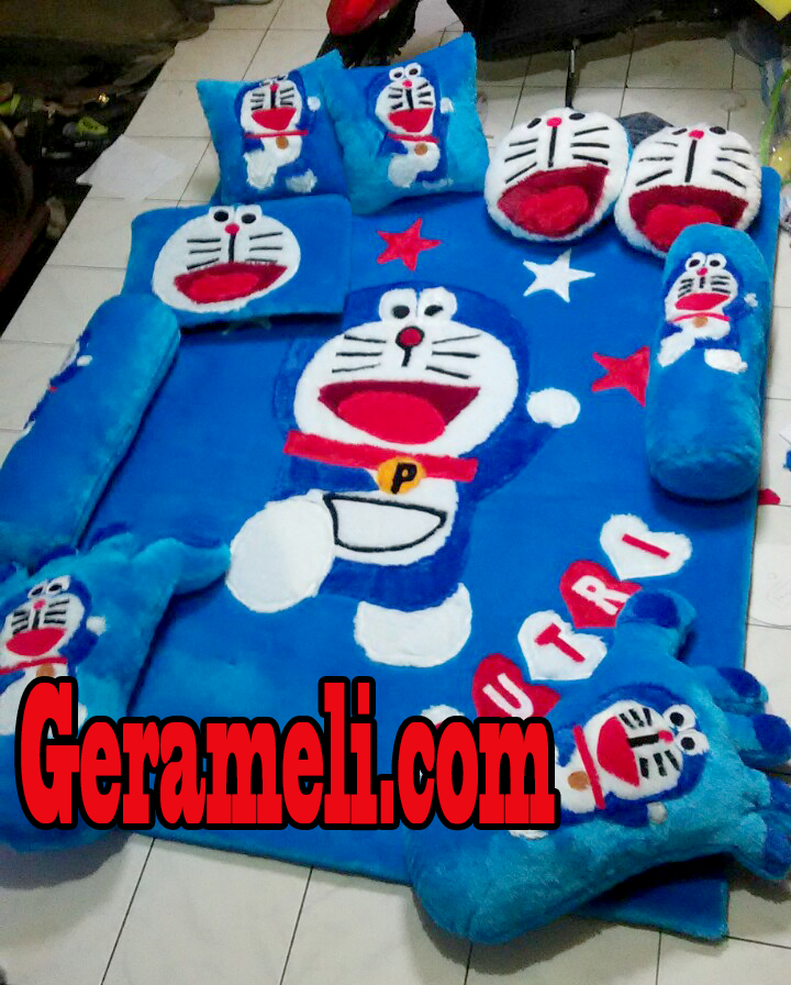 10 motif karpet  bulu karakter  yang banyak disuka Balajar 