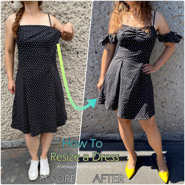 Refashion Coop how to resize a dress