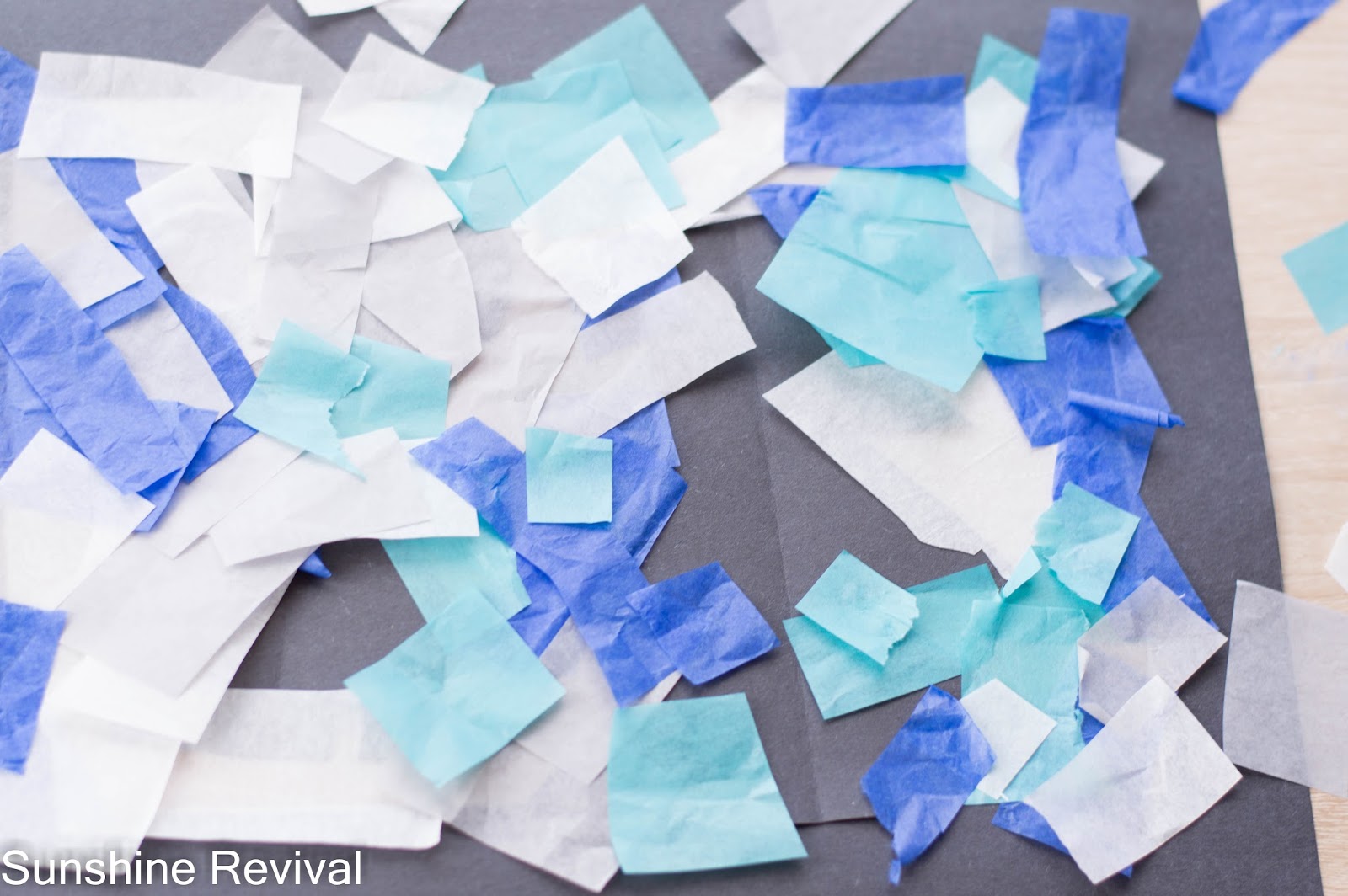 Sunshine Revival Tissue Paper Stained Glass