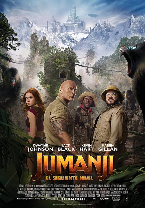 JUMANJI EL SIGUIENTE NIVEL PELICULA COMPLETA