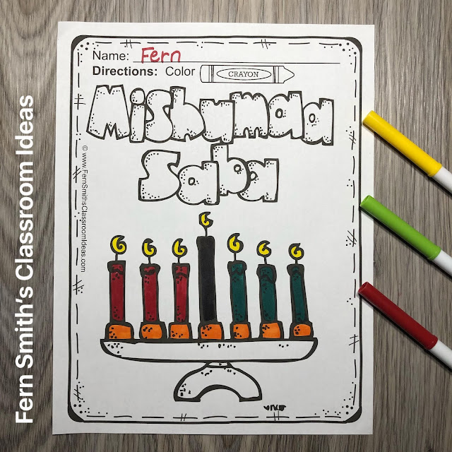 Click Here to Download This Kwanzaa Coloring Book Resource Today For Your Classroom!