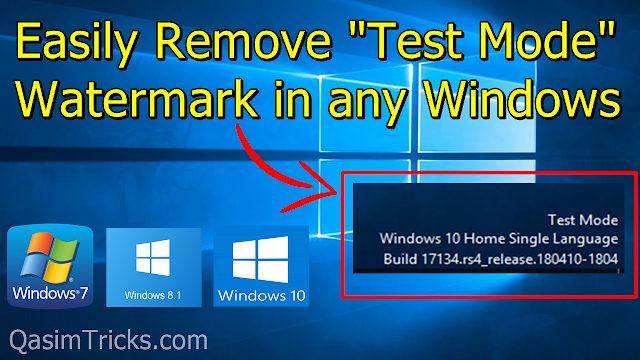 How to Remove the Test Mode WaterMark in Windows 10