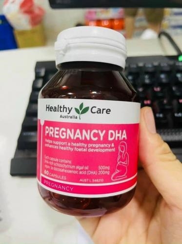 DHA cho bà bầu Pregnancy DHA Healthy Care 60 viên của Úc
