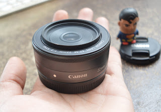 Lensa Fix 22mm F2 STM For Canon Bekas