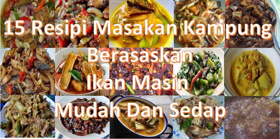 19 Resepi Masakan Kampung Yang Sedap Giler Listikel Com