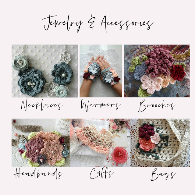 Inspiring Ideas to Use Crochet Flowers in Projects