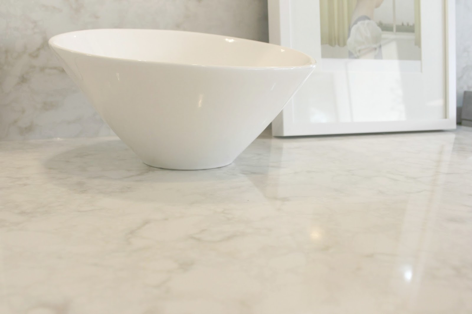 Cookie Cutter to Custom With Quartz {Kitchen Makeover!} Hello Lovely