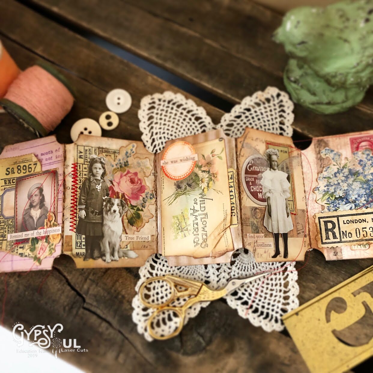 The Papered Soiree: ATC Ticket Journal