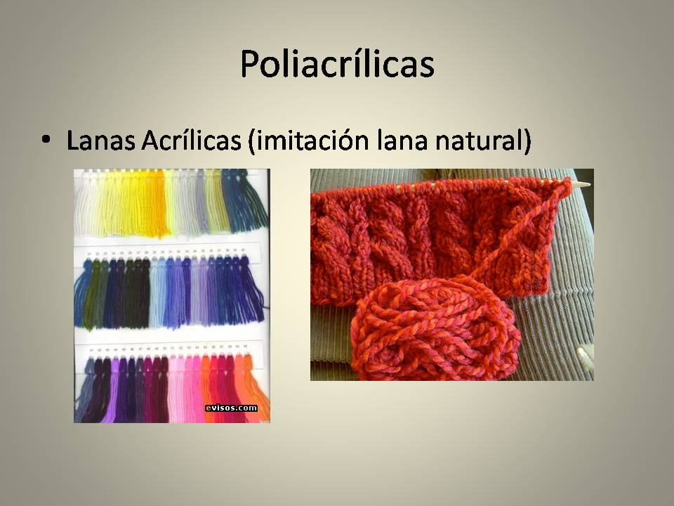 Clasificación de las Fibras Textiles Naturales, Artificiales y Sinteticas