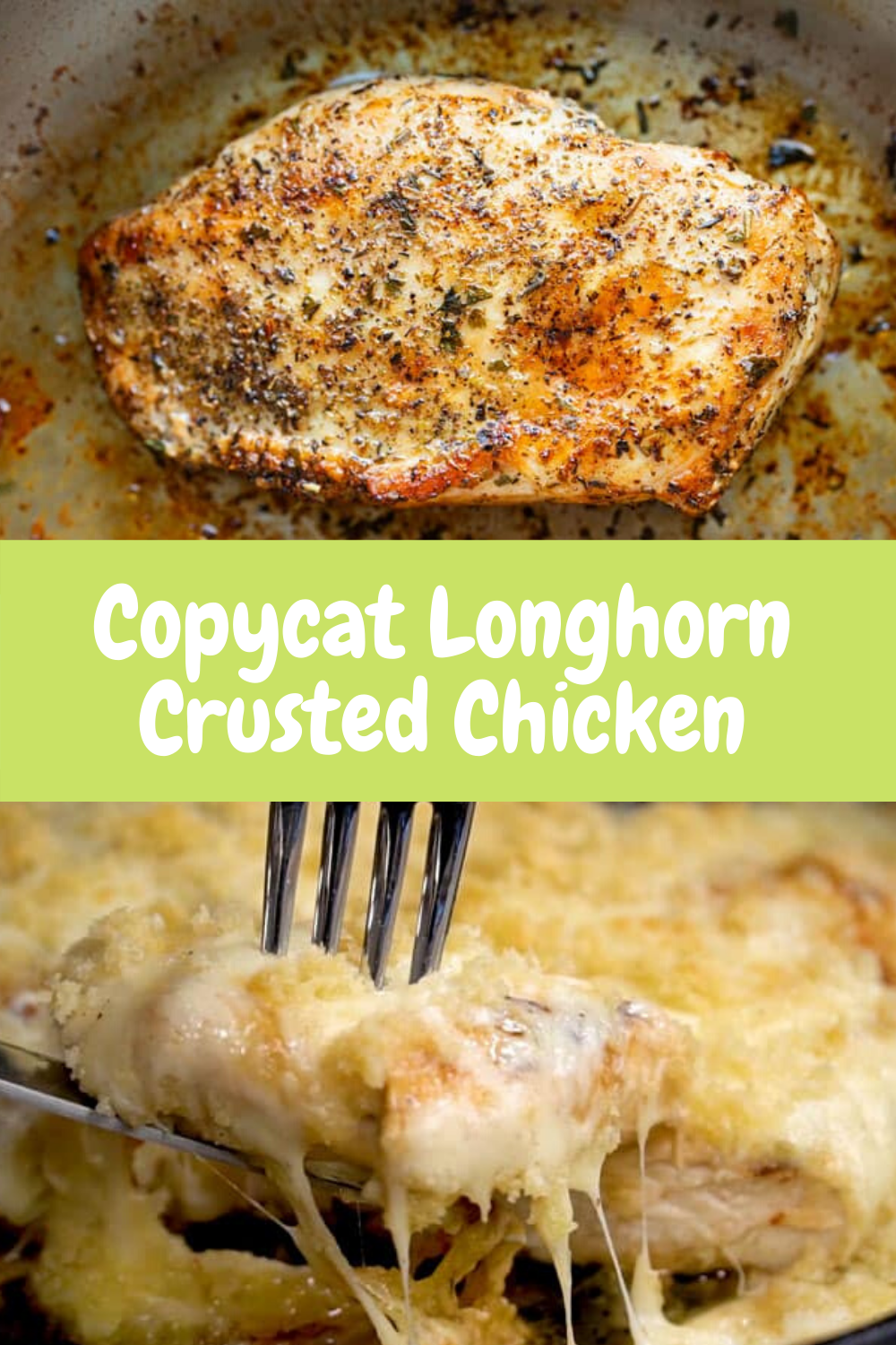 Copycat Longhorn Parmesan Crusted Chicken Food Jalanan