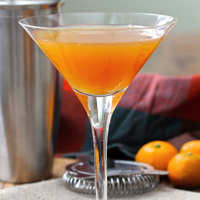 The Satan's Whiskers Cocktail is the perfect cocktail for fall. It's orange, which makes it perfect for October. 