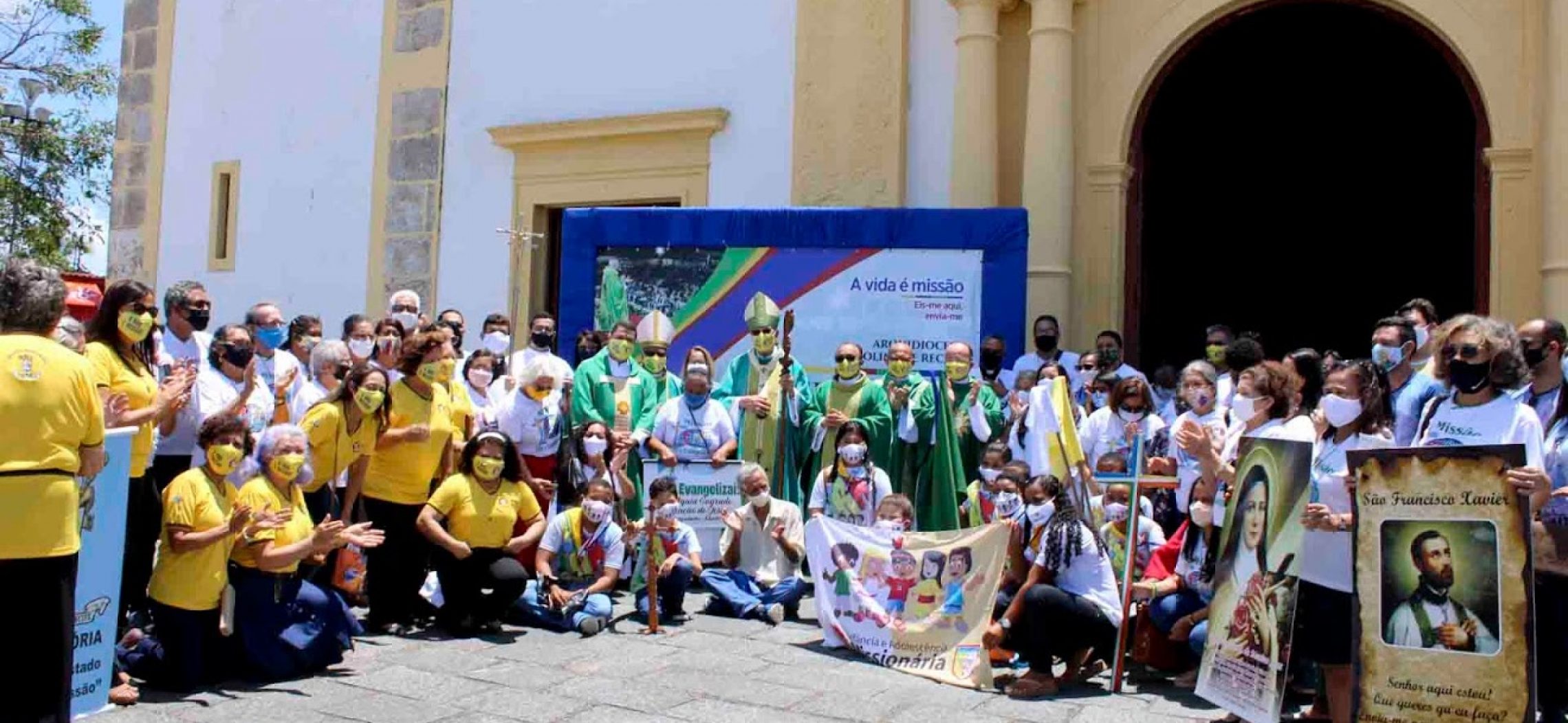 Arquidiocese de Olinda e Recife alegria missionária toma conta da