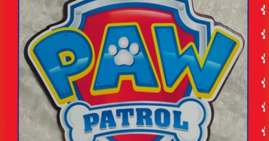 Logo Paw Patrol - Mis Toppers Tus Toppers