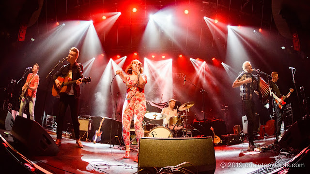 Skinny Lister at Rebel on October 30, 2019 Photo by John Ordean at One In Ten Words oneintenwords.com toronto indie alternative live music blog concert photography pictures photos nikon d750 camera yyz photographer