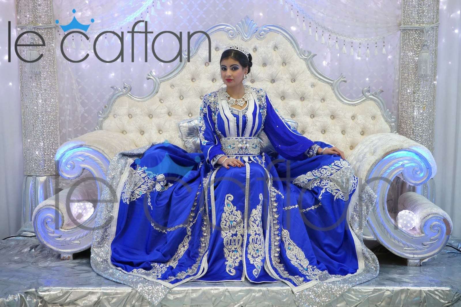 Caftan Bleu Roi Tr?�s Chic & El?�gant 2014 - Caftan Moderne de Luxe | LE CAFTAN