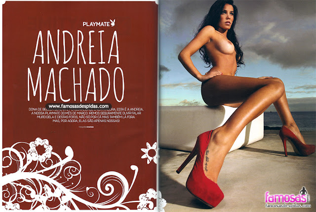 Andreia Machado na Playboy