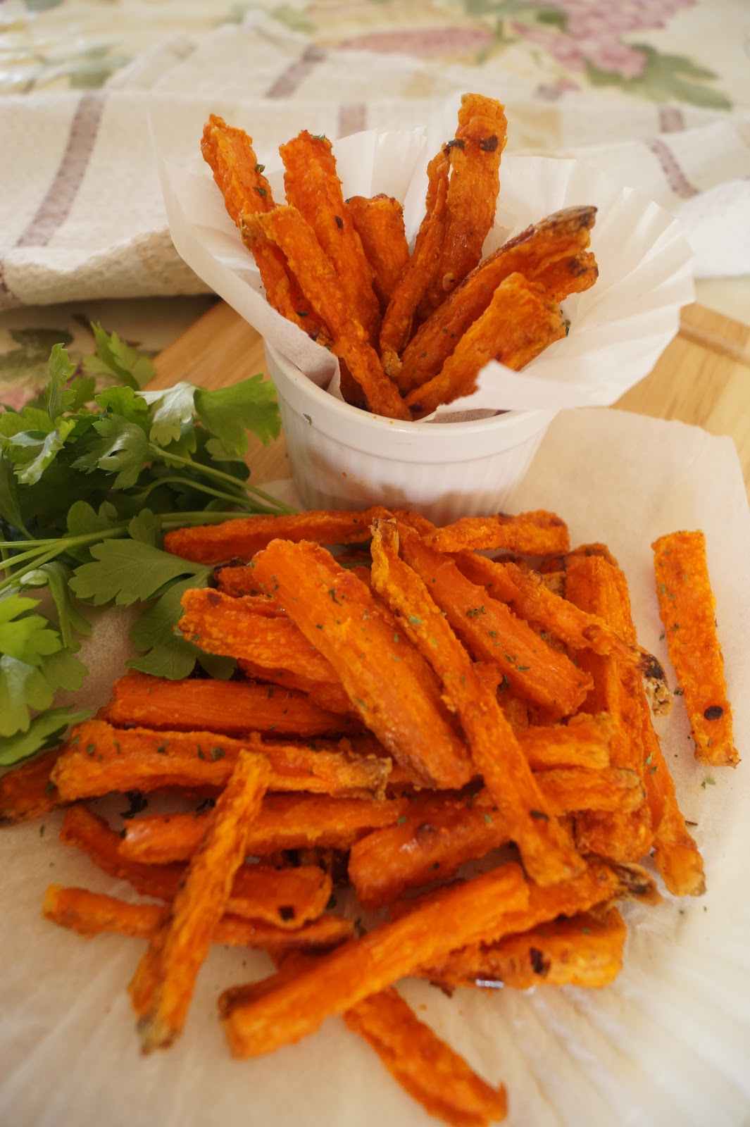 The Vegan Nigerian Crispy Baked Carrot Chips