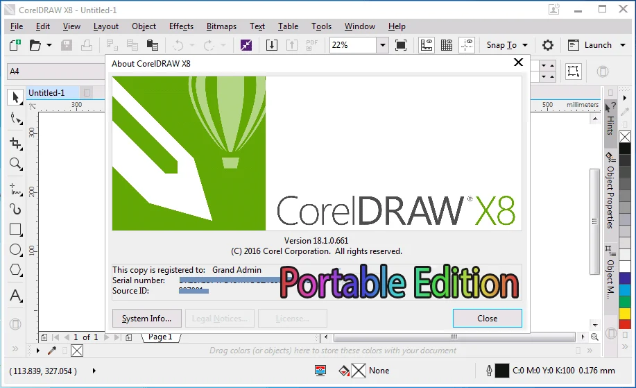 Free Download CorelDraw Portable X5