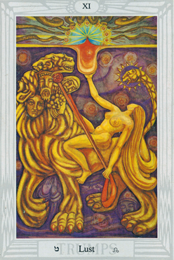Aeon of Hormaku: Crowley Tarot Lust XI Aeon of Hormaku: Crowley Tarot Lust XI