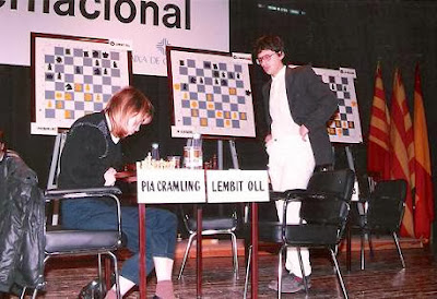 Partida de ajedrez Pia Cramling - Lembit Oll