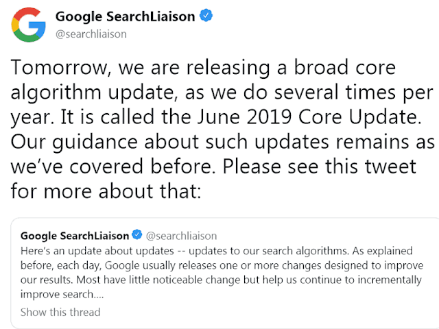 Google Broad Core Algorithm Update - Facts and Recovering Tips
