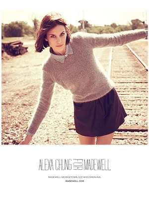 Alexa Chung's second collection for Madewell, Fall 2011