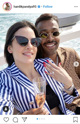 Hardik Pandya gf