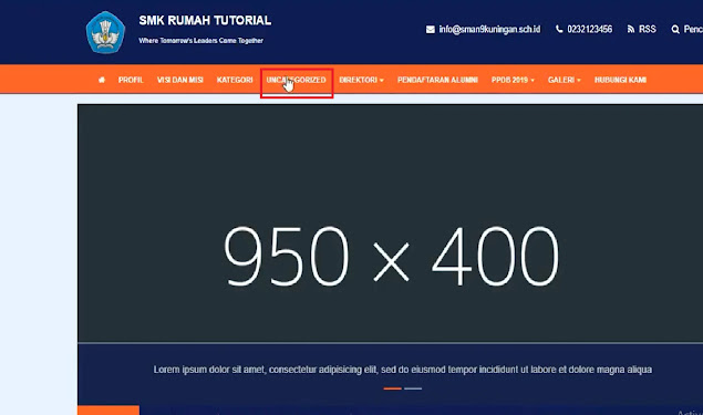Cara Mudah Pengaturan Tampilan Website Sekolah CMS Sekolahku Cara Mudah Pengaturan Tampilan Website Sekolah CMS Sekolahku